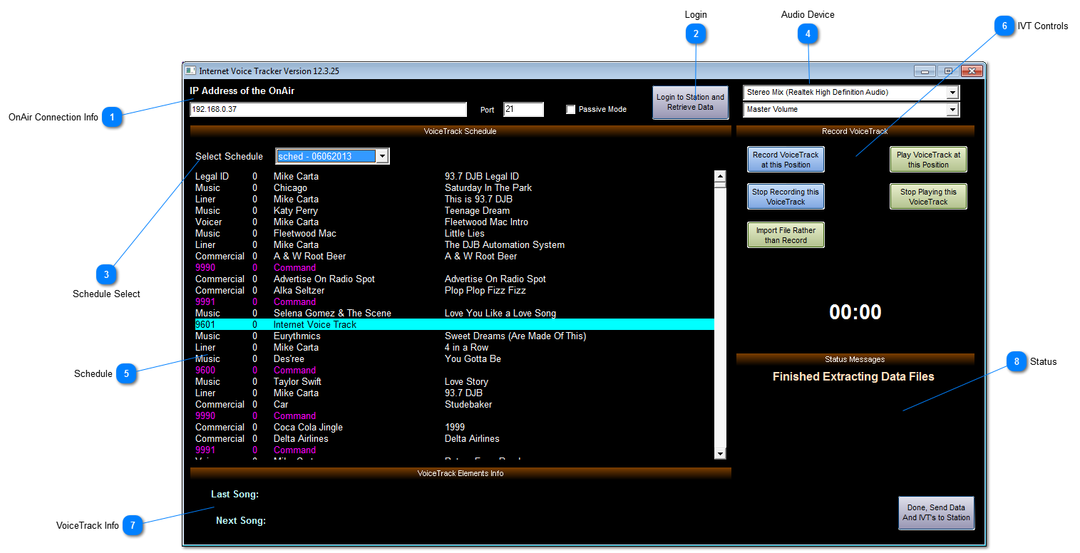 Main Screen