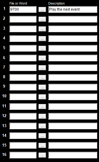 3. Inputs 1-16