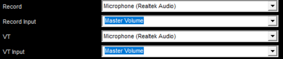 6. Sound Card 
Settings (Inputs)