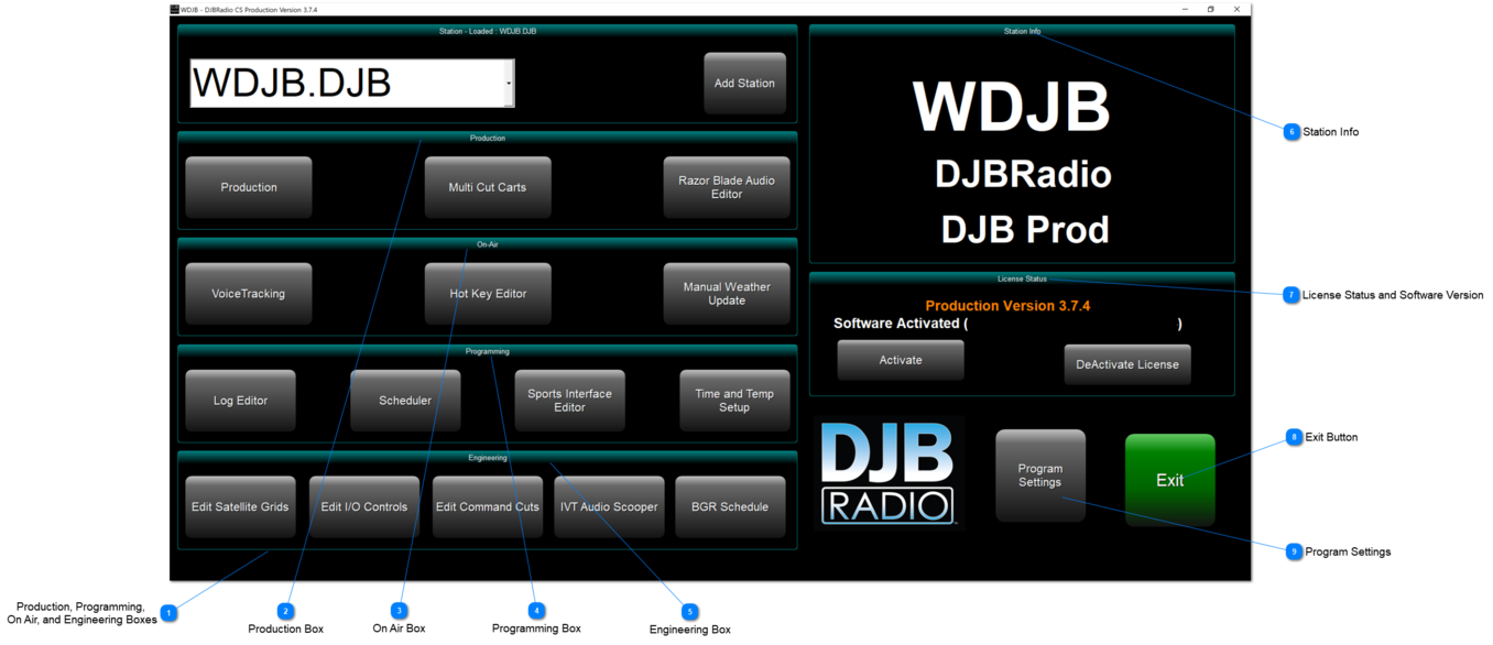 DJB Radio Production Suite
