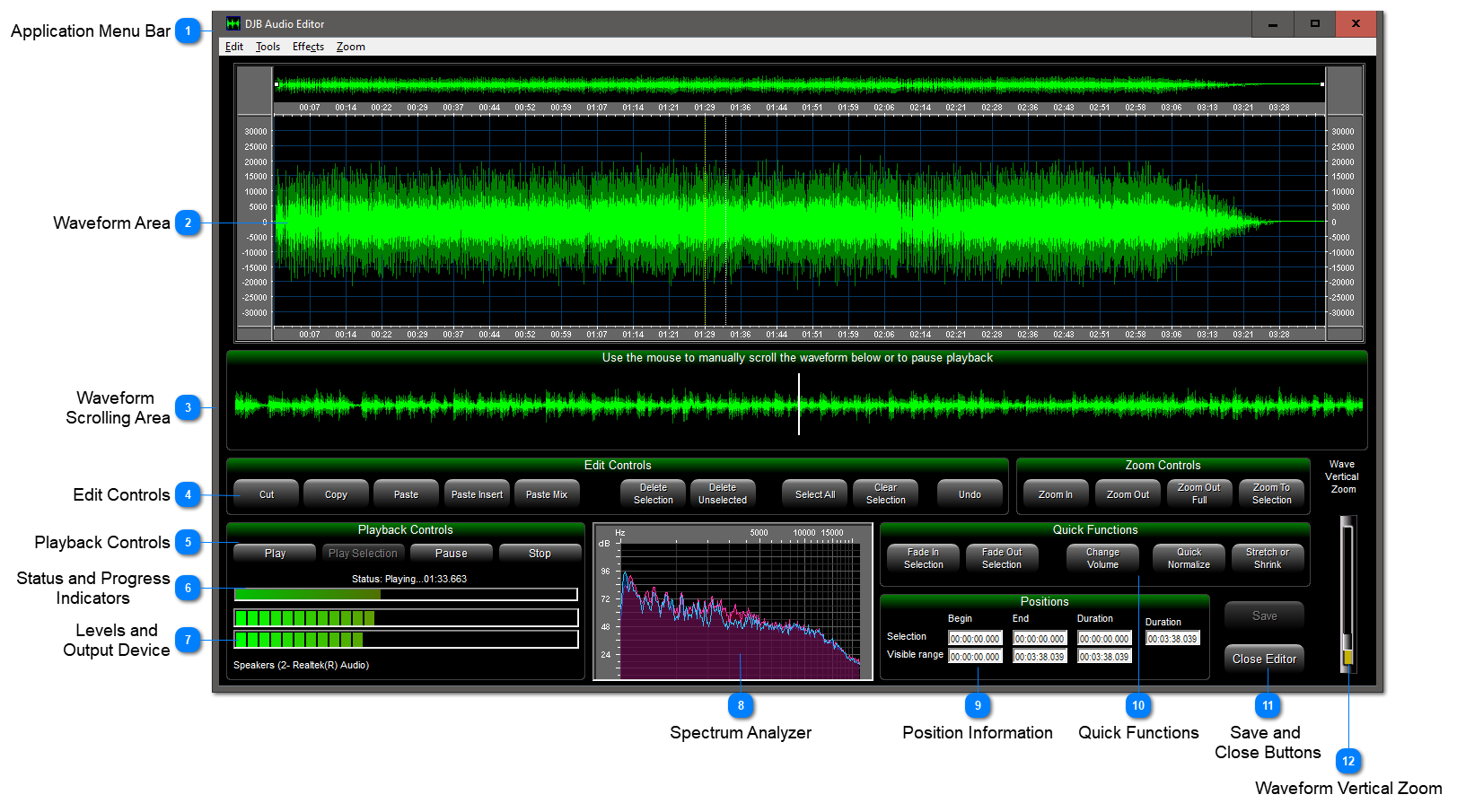 Digital Editor (DJB Audio Editor)