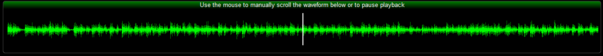 3. Waveform 
Scrolling Area