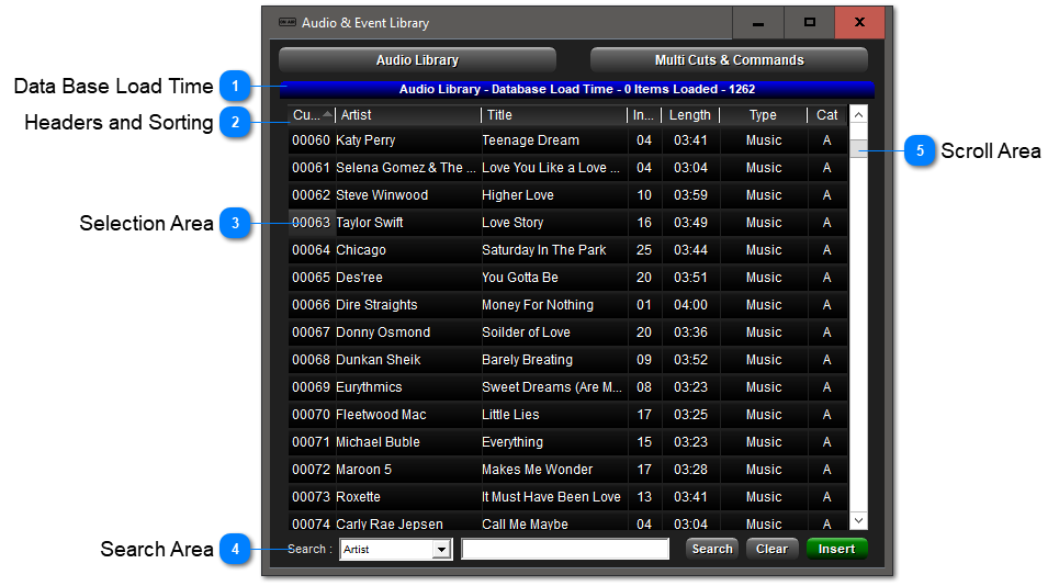 Audio Library