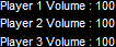 1. Player Volume Area